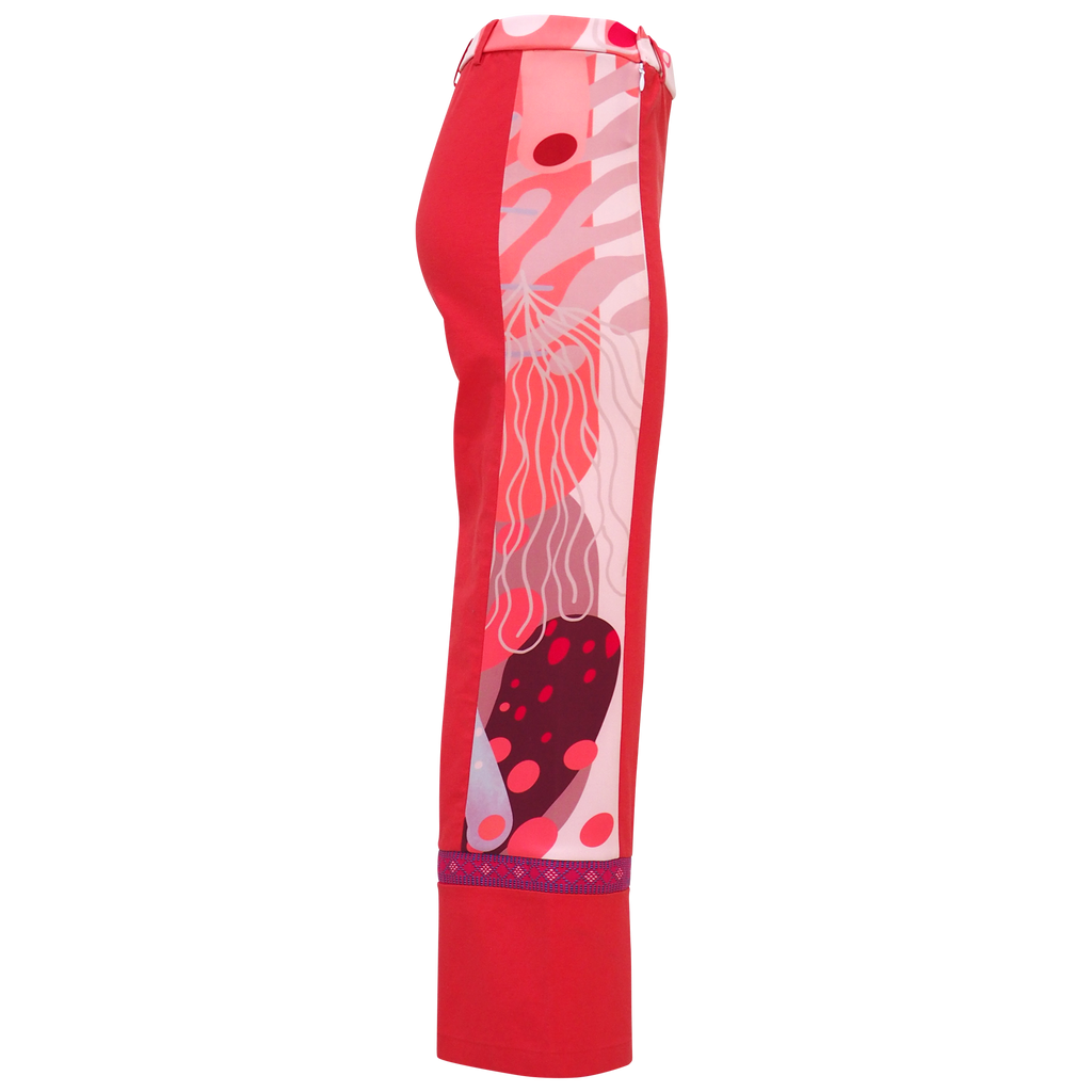Liga Signature Cullote Pants In Pink Rose (4826692419607)