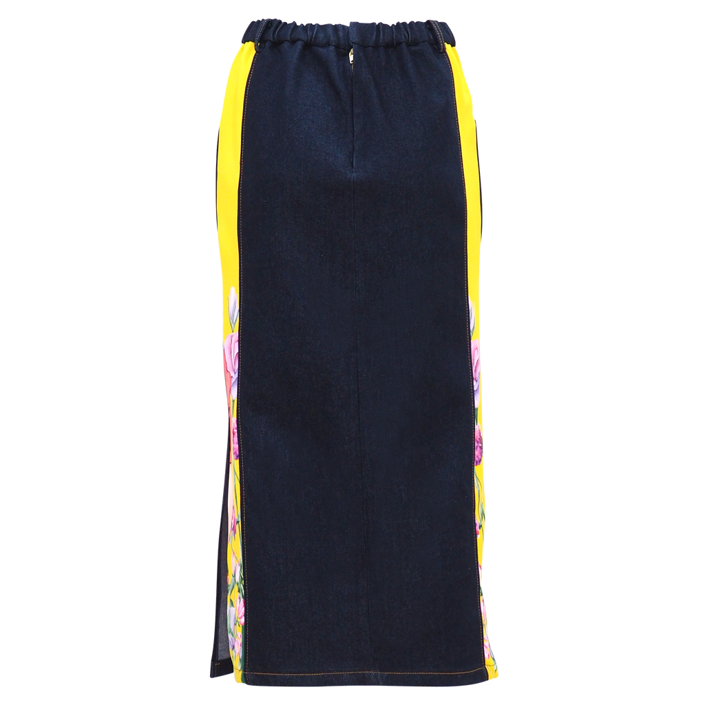 Gangsta Denim Skirt With Marilyn Spring yellow (6790483935255)