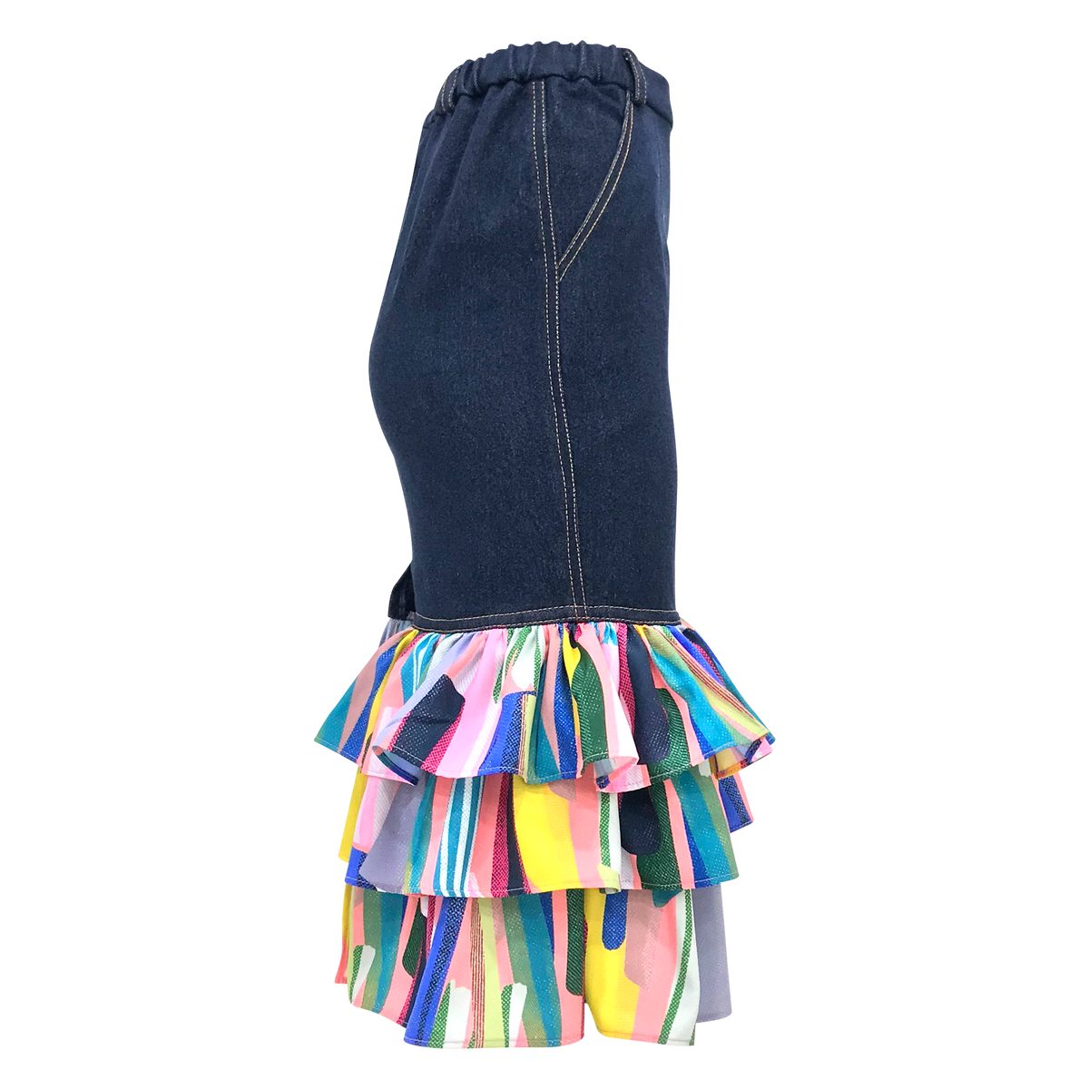 Abstract Passion Carrie Denim Skirt (6813836443671)