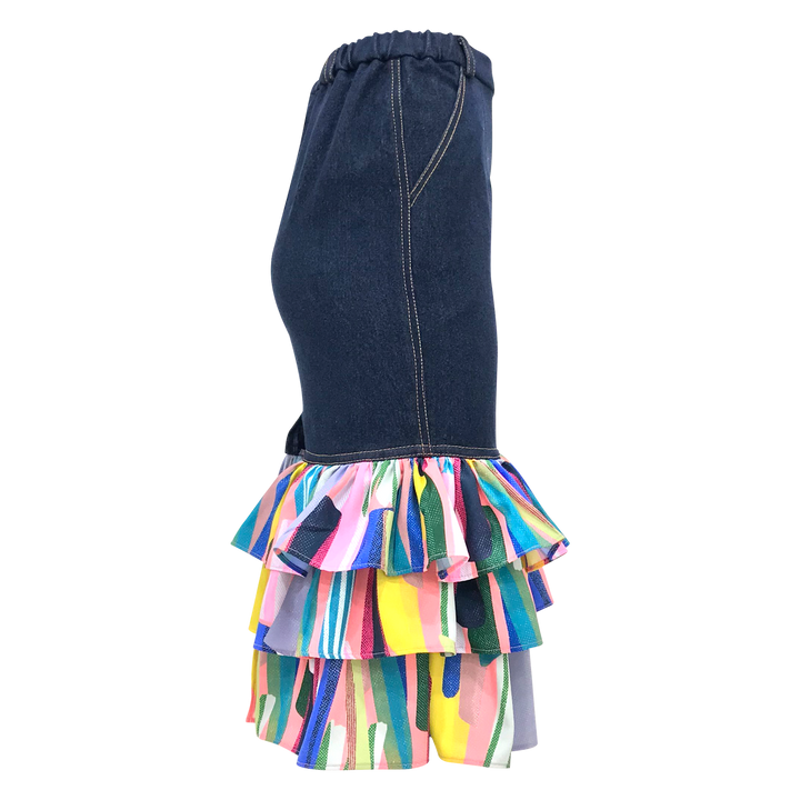 Abstract Passion Carrie Denim Skirt (6813836443671)