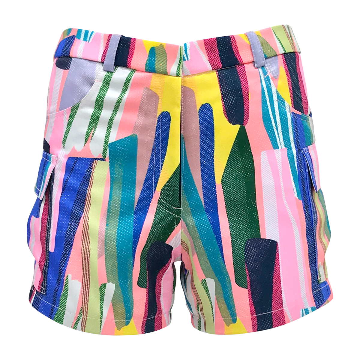 Abstract Passion Short Pants (6813835296791)