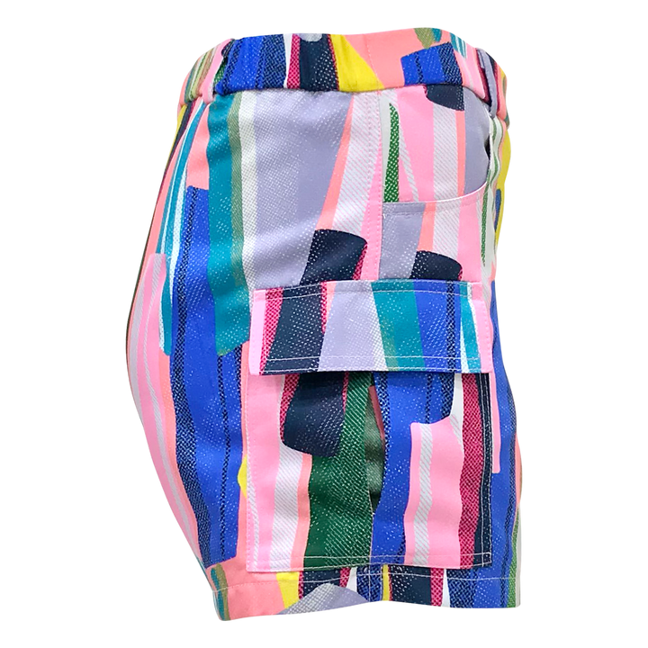Abstract Passion Short Pants (6813835296791)