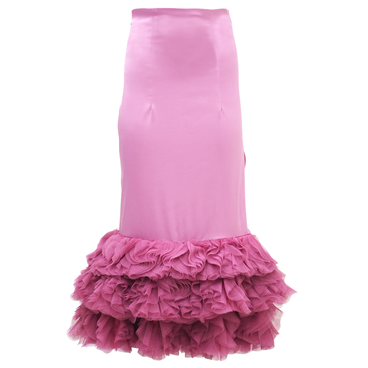 Royal Carrie Tulle Skirt in Lilac Pink (6813836148759)