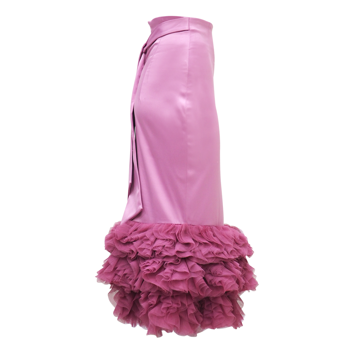 Royal Carrie Tulle Skirt in Lilac Pink (6813836148759)