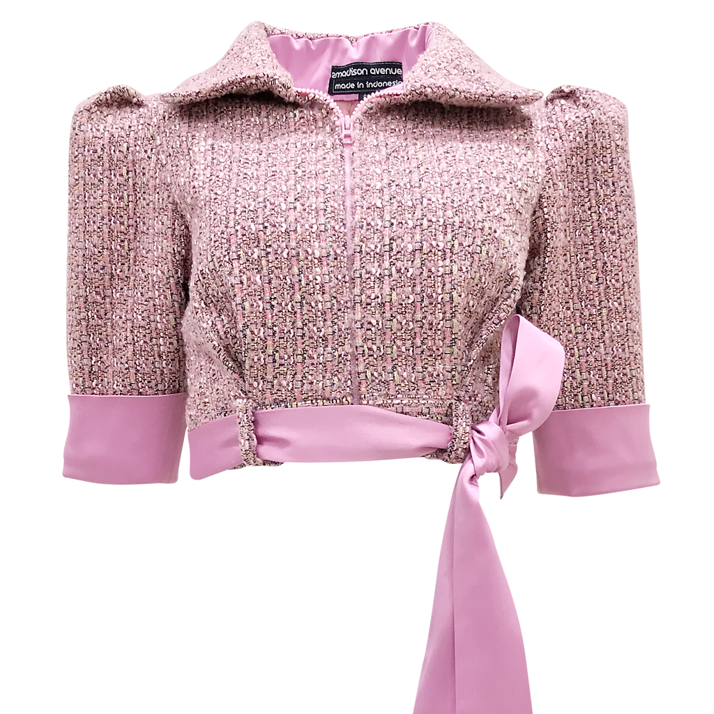 English Agnez Cropped Top in Lilac Pink (6813836804119)
