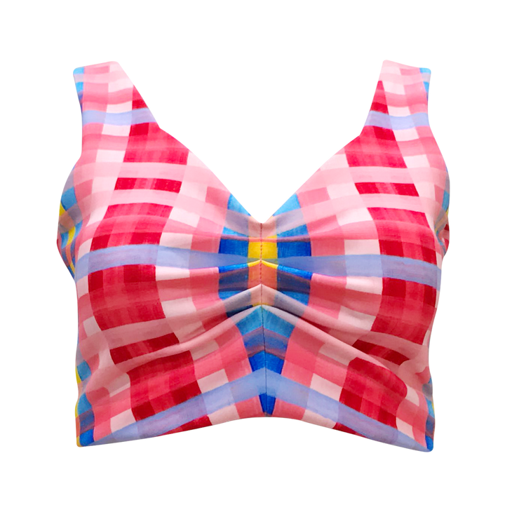 Gingham Passion Bralette Top (6832741384215)