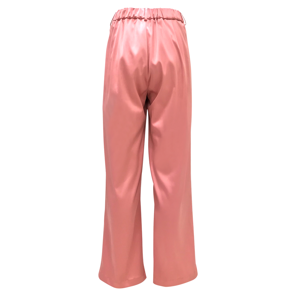 Basic Sateen Pant in Rose Gold (6818235744279)
