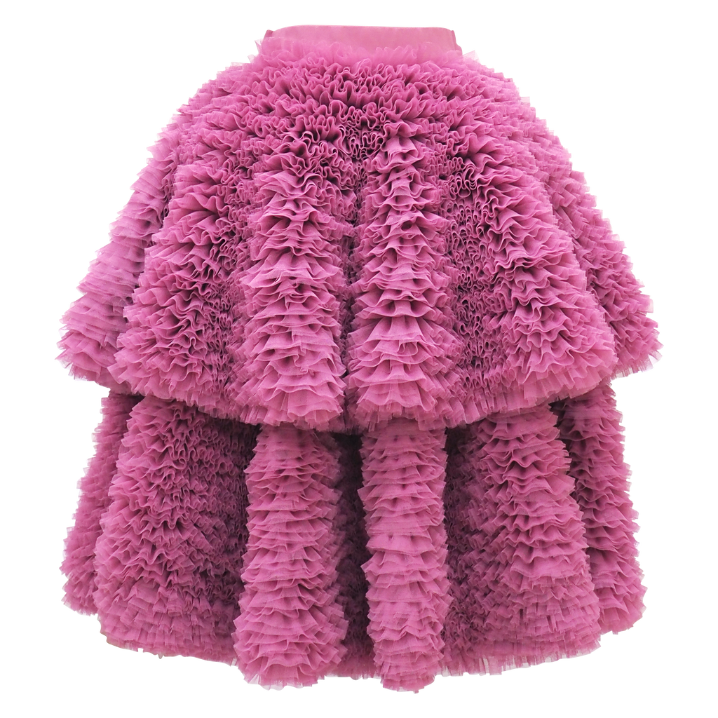 English Tulle Medium Tango Skirt in Lilac Pink (6820618567703)