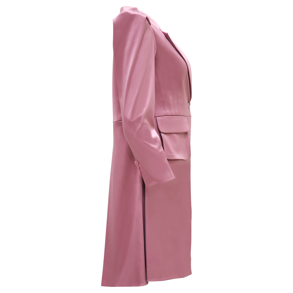 English Signature Blazer Mid-Length in Blush (6832745840663)