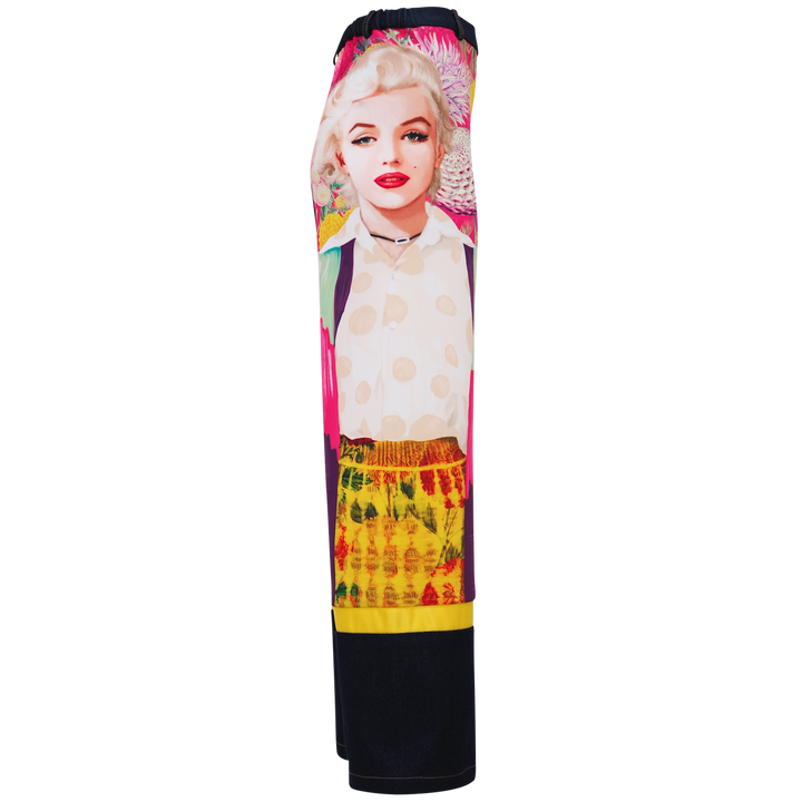 Marilyn Flower Passion Glam Denim Cullote (6861032914967)