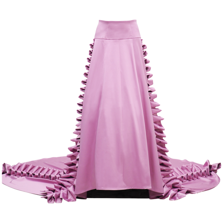 Evening Lilac Pink Skirt (6878921949207)