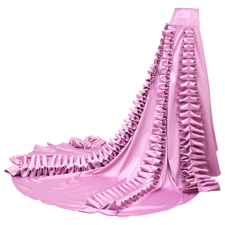 Evening Lilac Pink Skirt (6878921949207)