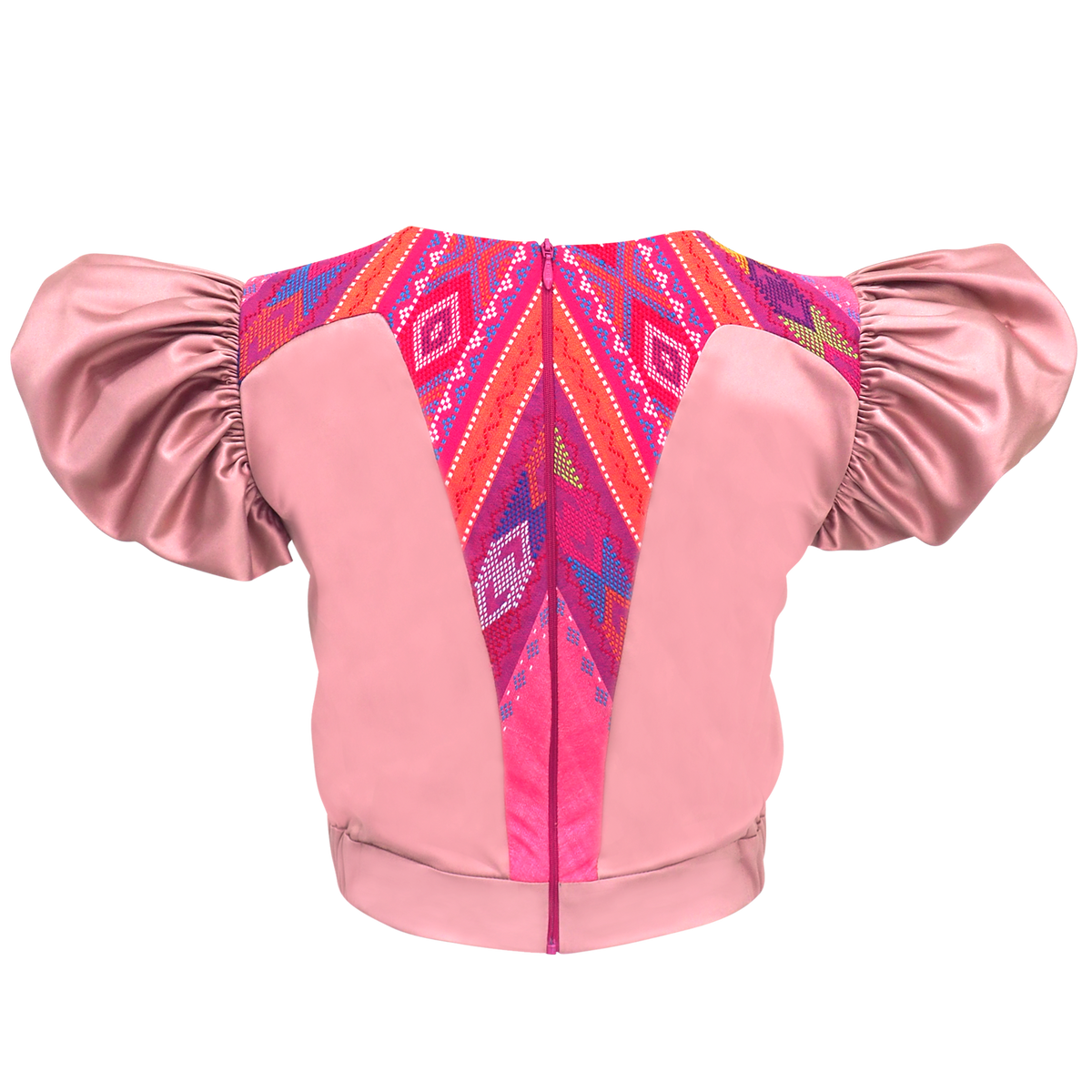 Eastside Glam Cropeed Top With Traditional Weaving #3 (6843844591639)