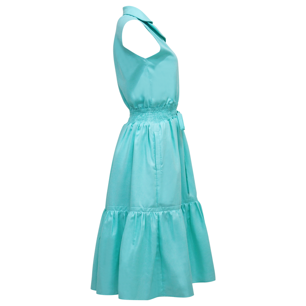 Sleeveless Kate Short Mint Dress (6854618775575)