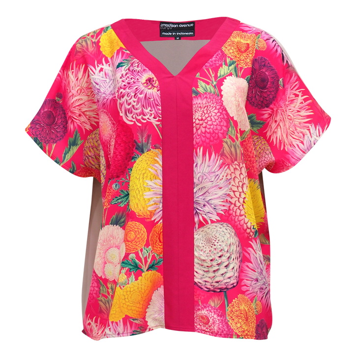 Flower Passion Basic Pink Top H/P (6861556809751)