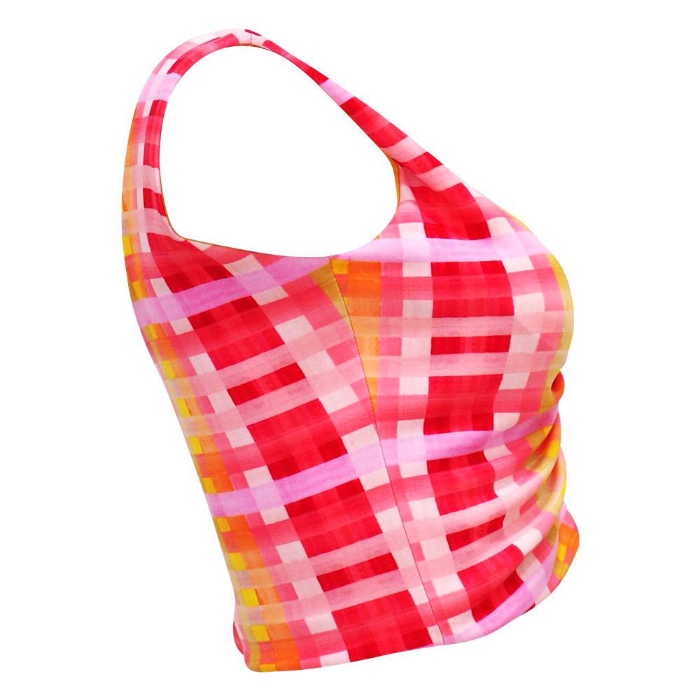 Becoming Gingham Bralette (6866513690647)