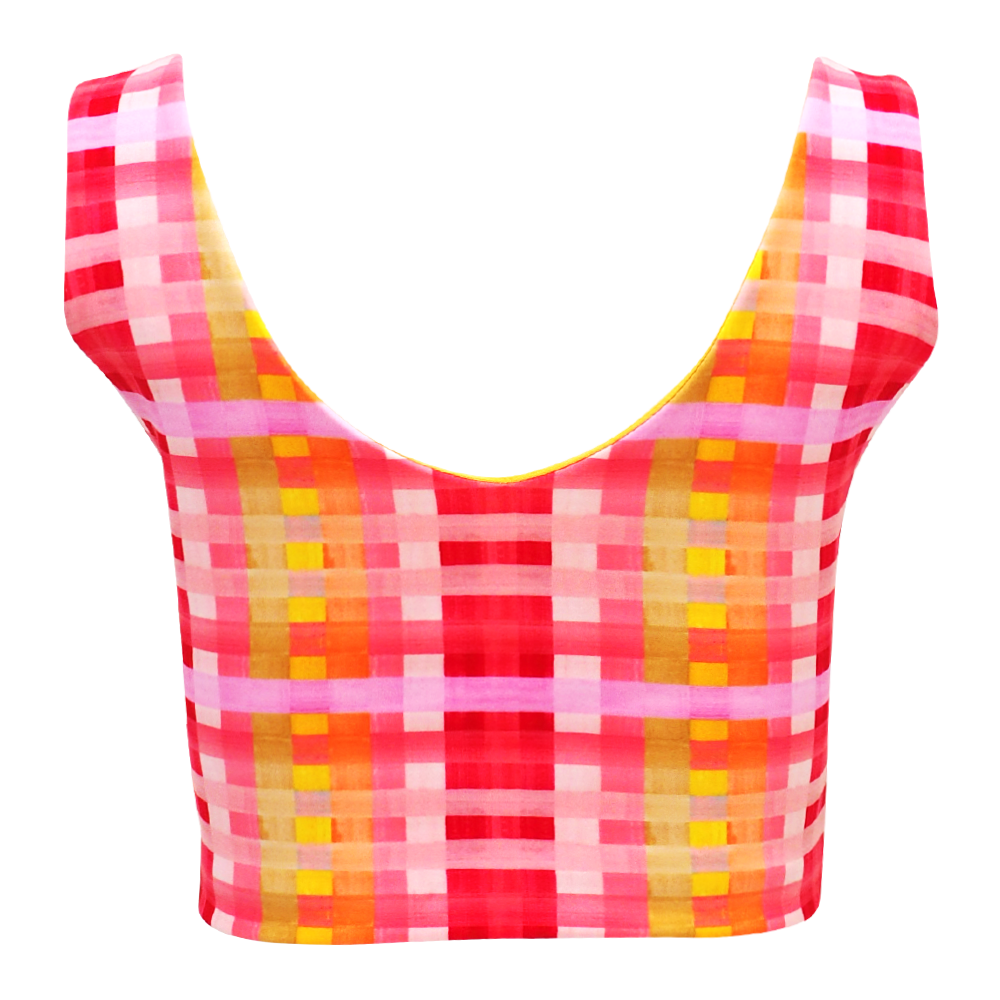 Becoming Gingham Bralette (6866513690647)