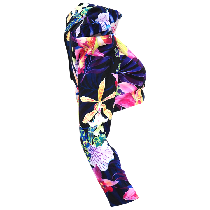Becoming Orchid Cropped Top With Turtle Neck (6866516279319)