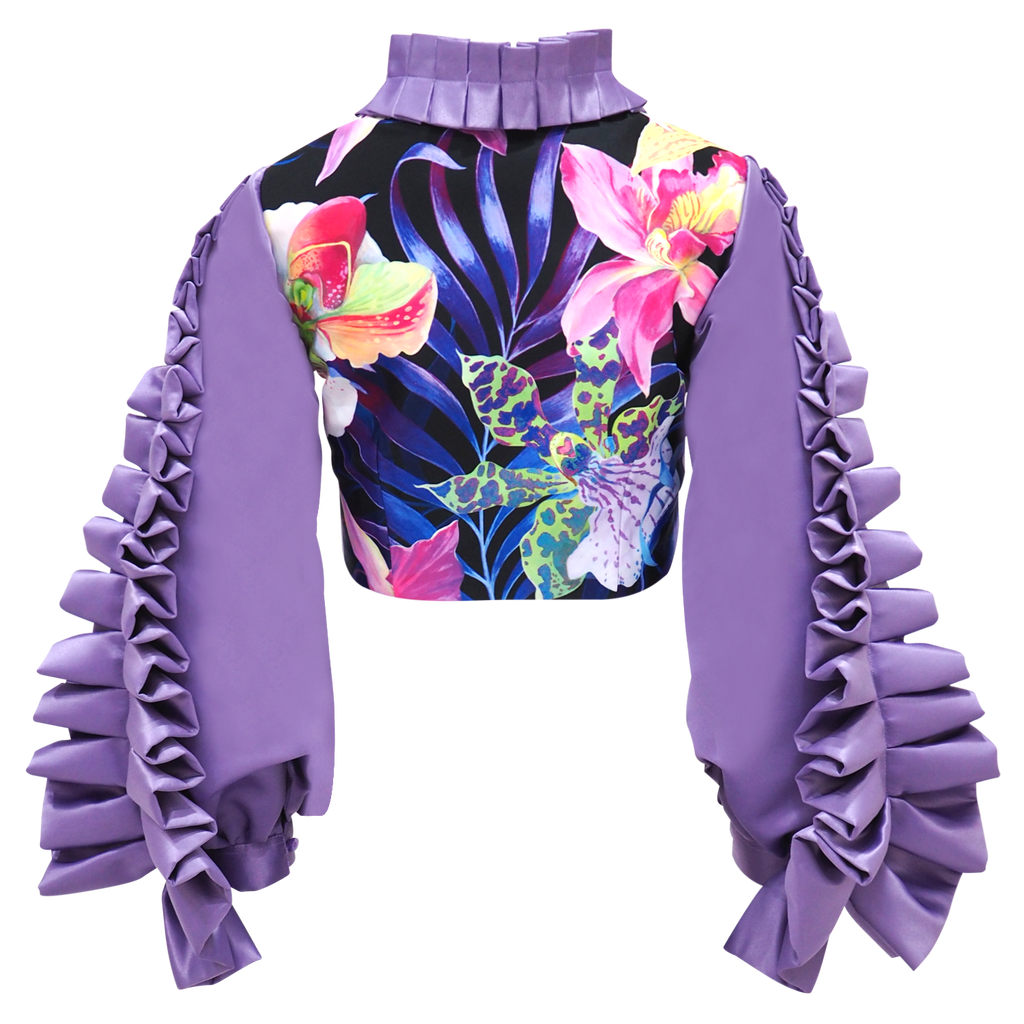 Becoming Orchid Cropped Jacket (6866515525655)