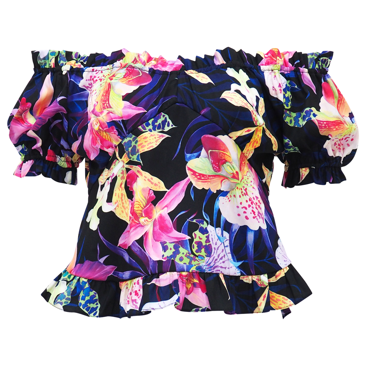 Becoming Orchid Romantic Sabrina Top (6875267301399)