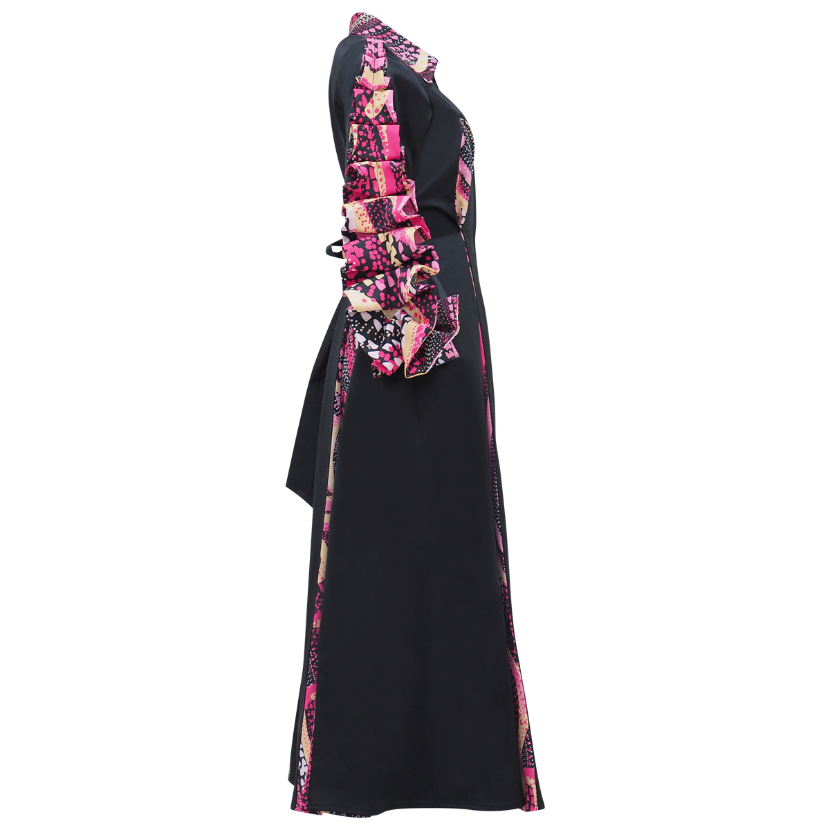 Becoming Dot Art Pink My Destiny Long Blazer (6875251277847)