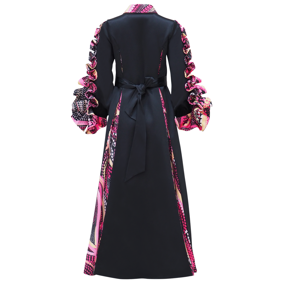Becoming Dot Art Pink My Destiny Long Blazer (6875251277847)