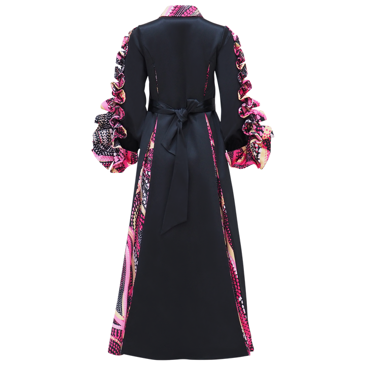 Becoming Dot Art Pink My Destiny Long Blazer (6875251277847)