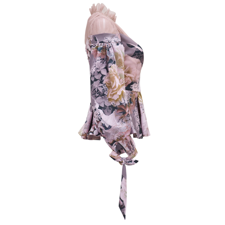 Becoming Platinum Rose New Queen Blouse (6875268317207)