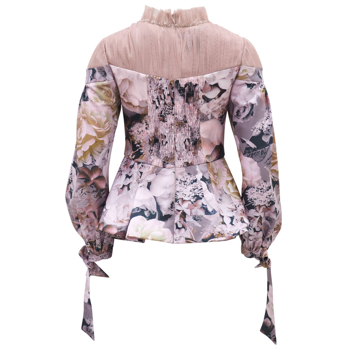 Becoming Platinum Rose New Queen Blouse (6875268317207)