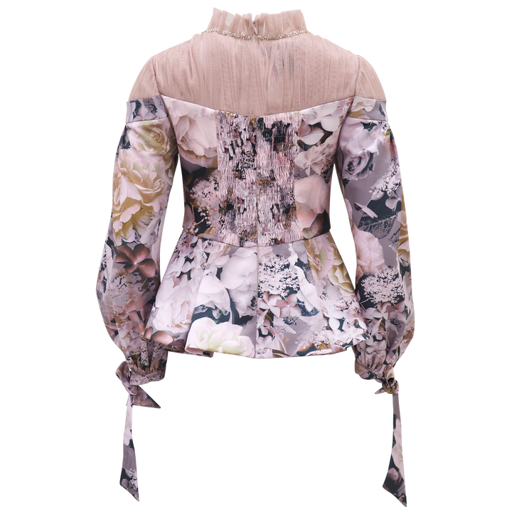 Becoming Platinum Rose New Queen Blouse (6875268317207)
