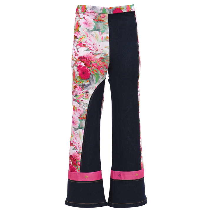 Sweet garden Signature denim Cullote Pant (6770922520599)