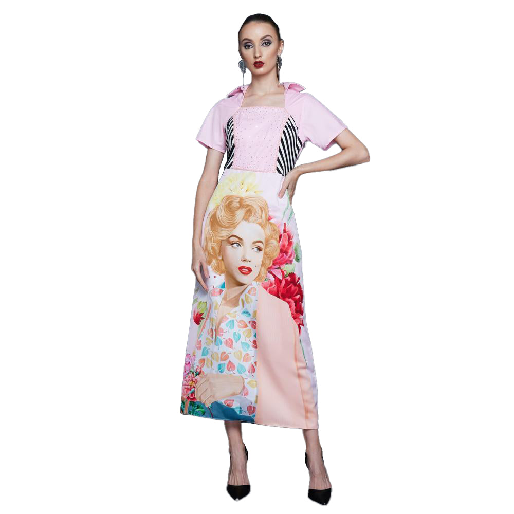 Merry Dress With Retro Marilyn (1822725046314)