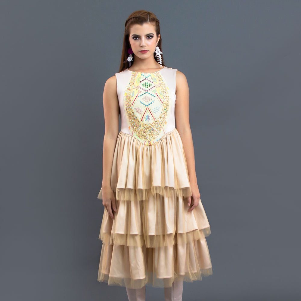 Leona Ruffle Dress-2MADISONAVENUE.COM (1890770583594)