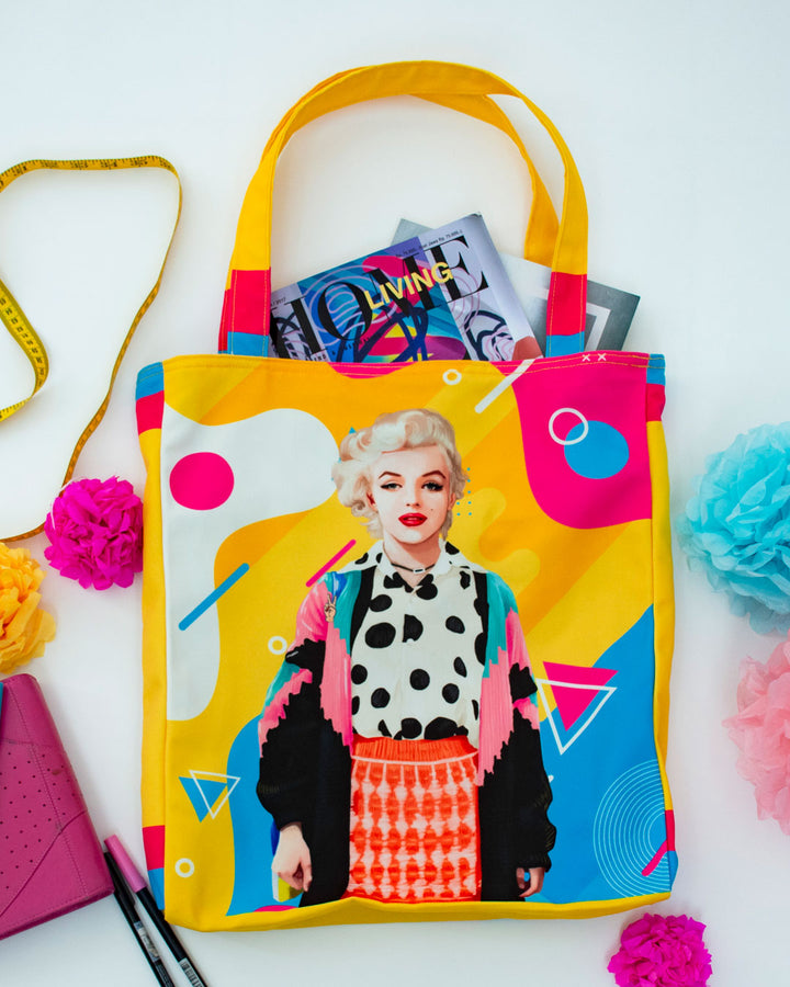 Marilyn Pop Tote Bag-2MADISONAVENUE.COM (1928798240810)