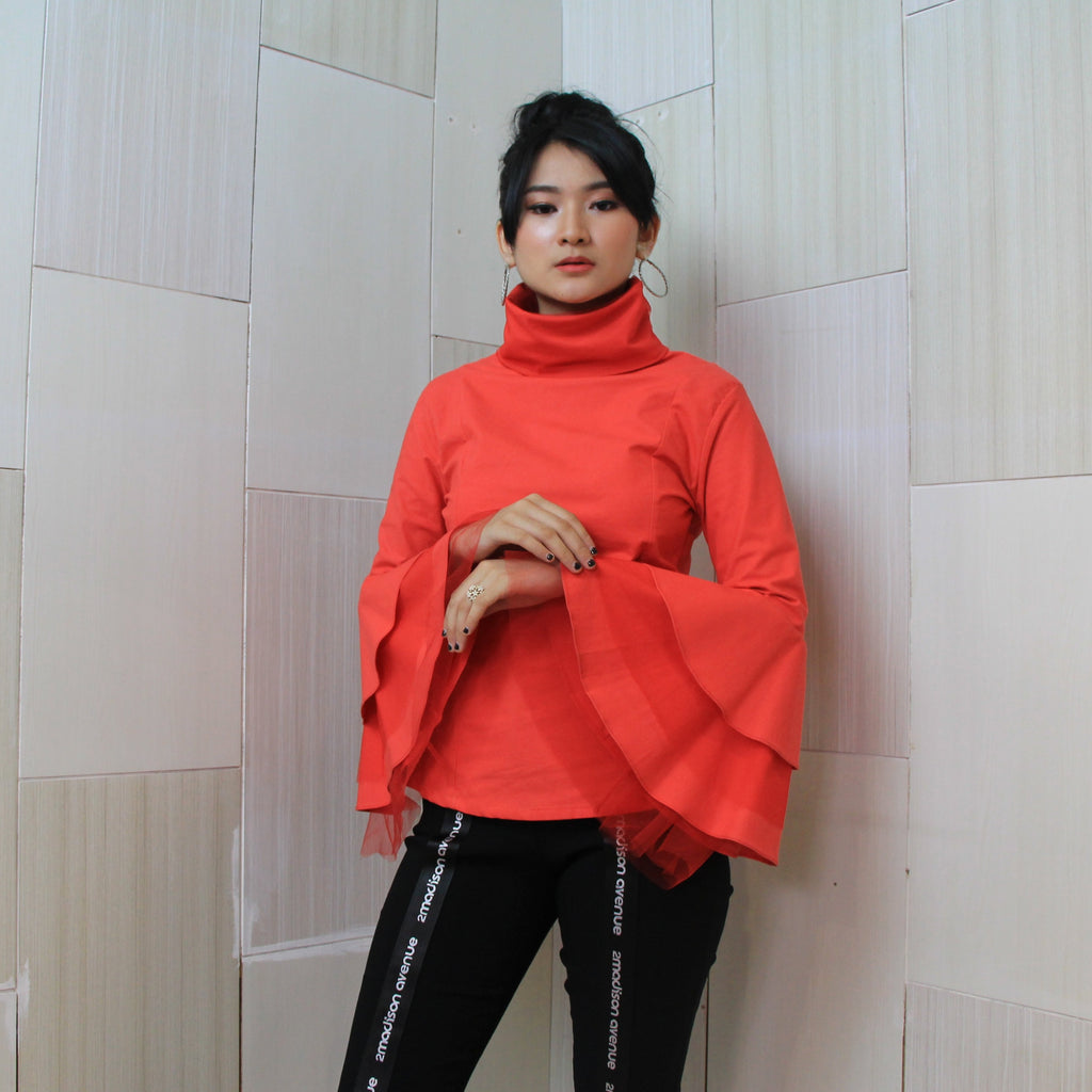 Shamira Top In Red (1824822722602)