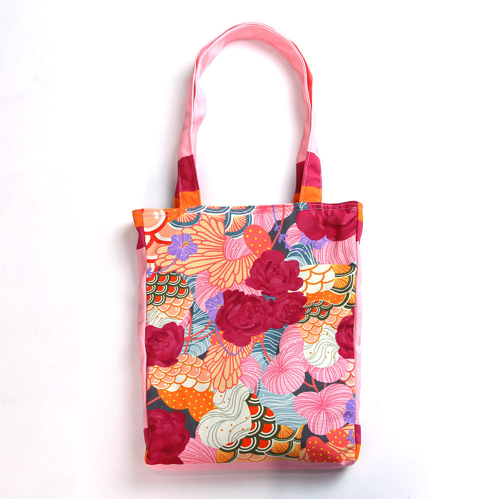 Tote Bag Recharging Pink Art (4346986594327)