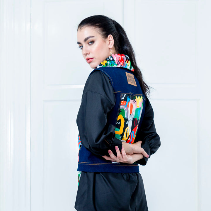 Artist Garden x Soni Irawan Denim Fancy Vest (6714354270231)