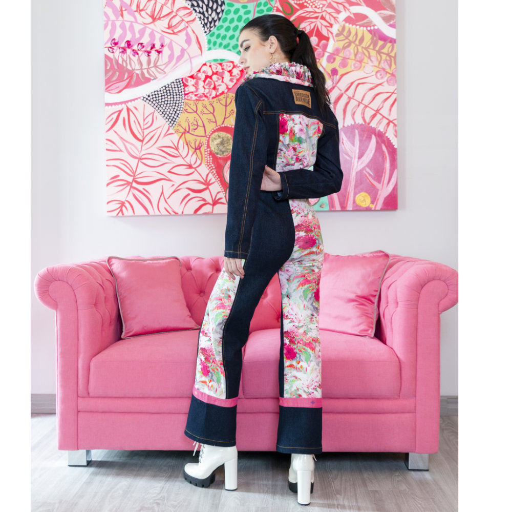 Sweet Garden Signature Denim Cullote Pant (6770922520599)