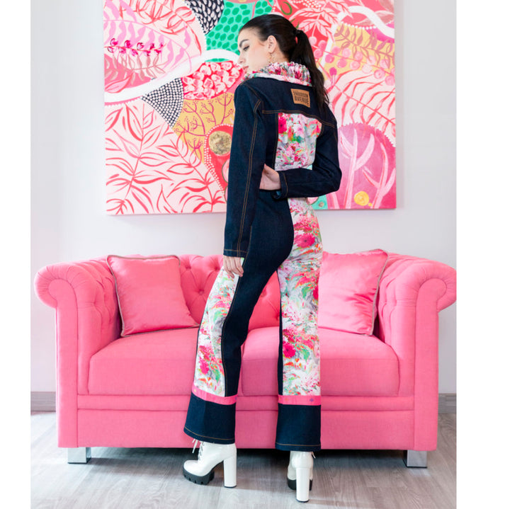 Sweet Garden Signature Denim Cullote Pant (6770922520599)