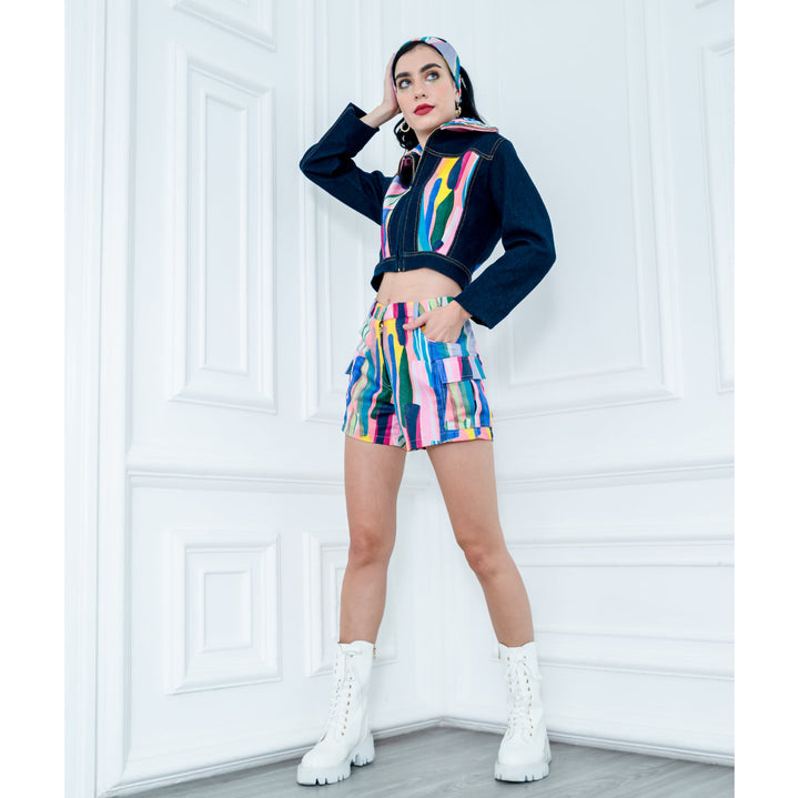 Abstract Passion Short Pants (6813835296791)