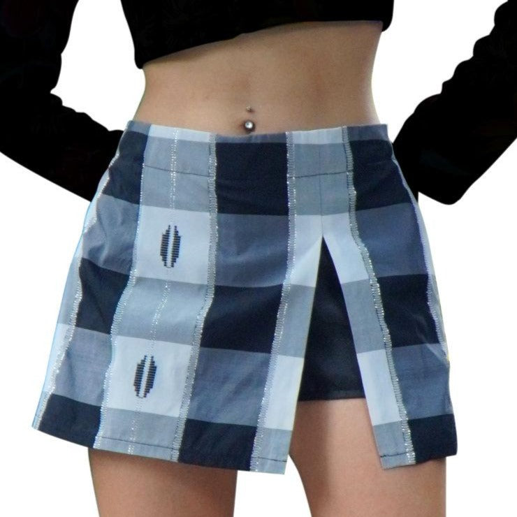 L'amour Gingham Skort (6604226363415)