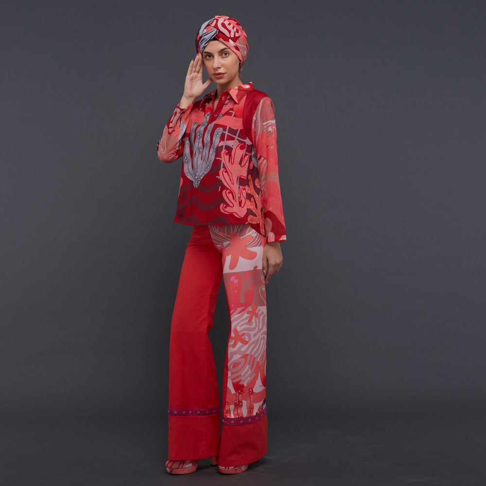 Liga Signature Cullote Pants In Pink Rose (4826692419607)