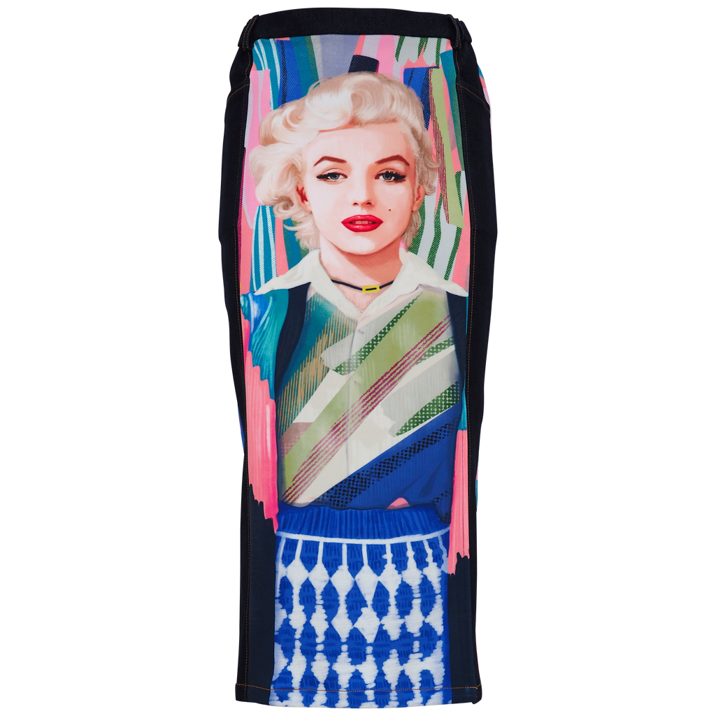 Marilyn Abstract Passion Gagsta Denim Skirt (6825899786263)