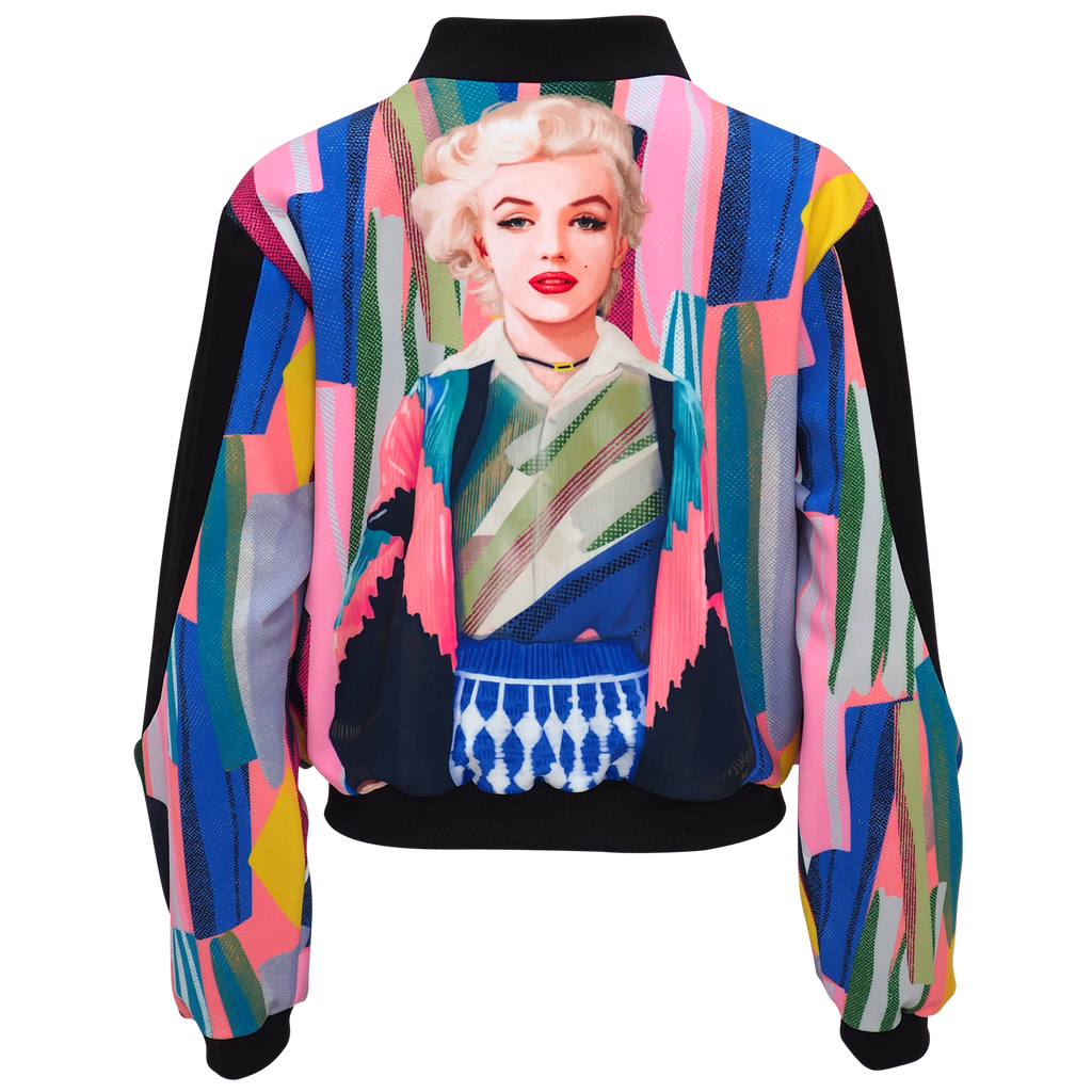 Abstract Passion Marilyn Varsity Jacket (6825903849495)