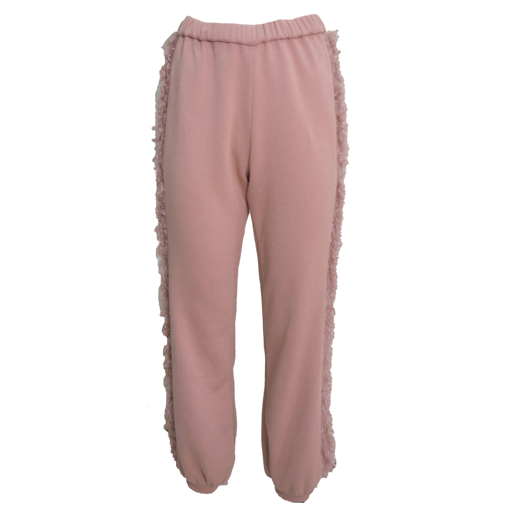 Be Mine Sweatpants in dusty pink (6669922336791)