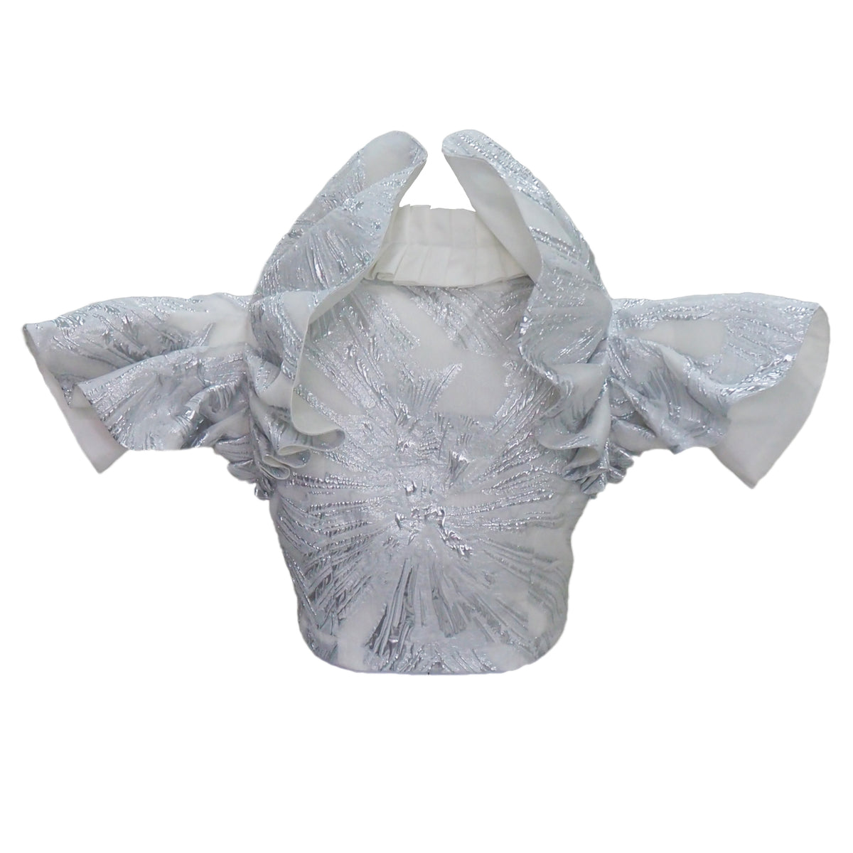 It's time Silver cropped jacket (6707358695447)