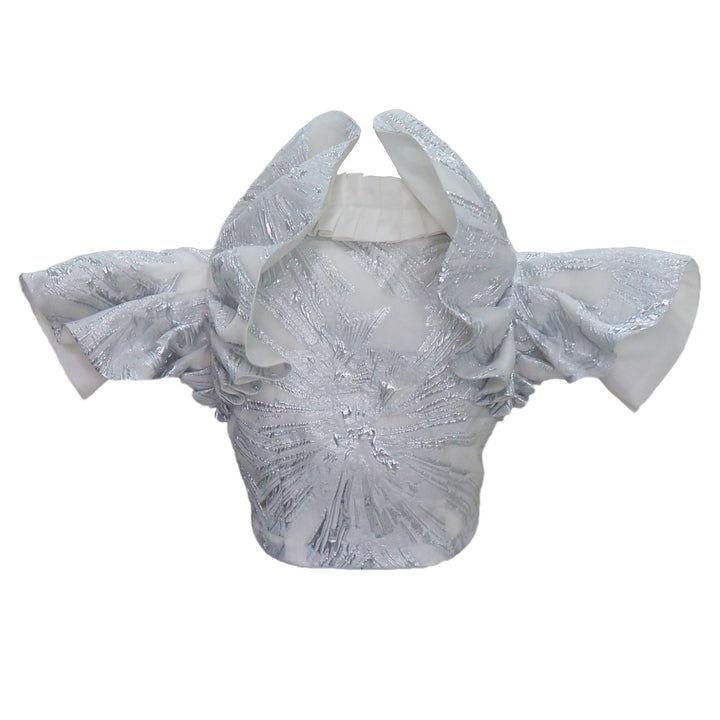 It's time Silver cropped jacket (6707358695447)