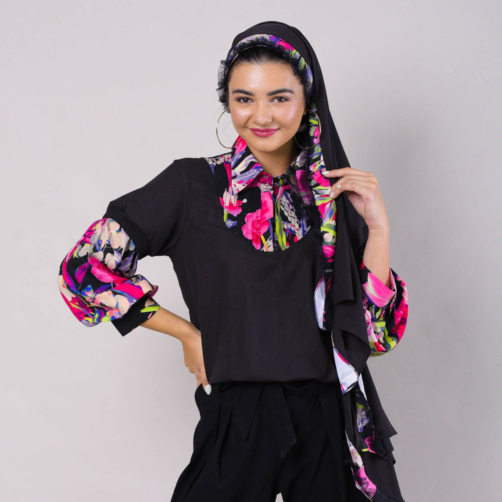 Layering Reg Top With Lovely Black Reminiscence (6544260792343)