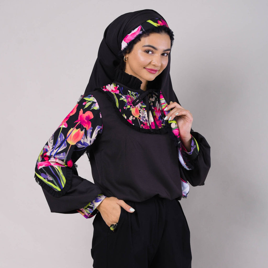 Romantic Top With Lovely Black Reminiscence (6544262234135)