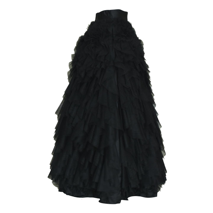 It's time Met Gala tulle black skirt (6707819839511)